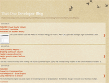 Tablet Screenshot of development.thatoneplace.net